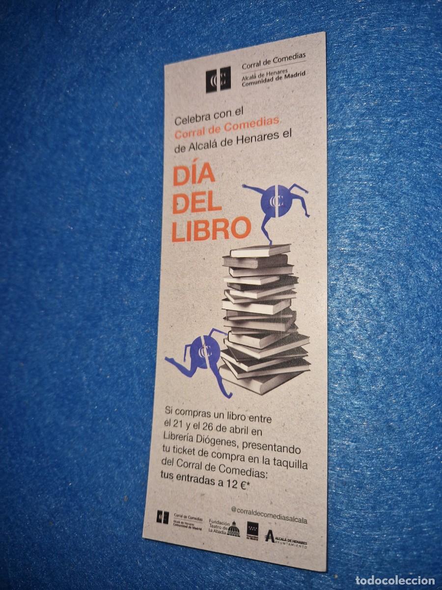 Coleccionismo marcap&aacute;ginas: MARCAPAGINAS ALCALA DE HENARES, DIA DEL LIBRO - Foto 1