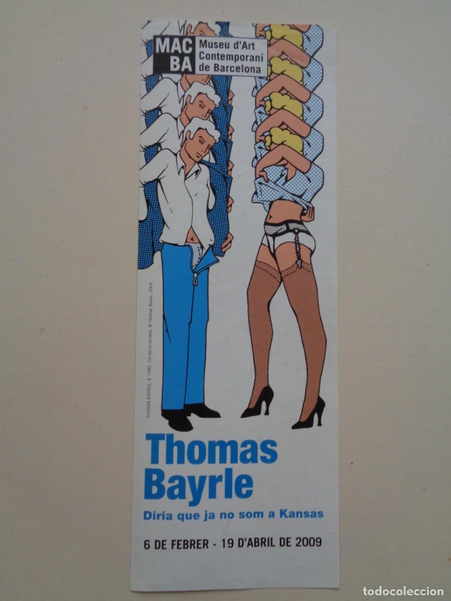 Sammeln von Lesezeichen: MARCAPAGINAS DEL MACBA ( MUSEO ARTE CONTEMPORANEO DE BARCELONA ): THOMAS BAYRLE, 2009