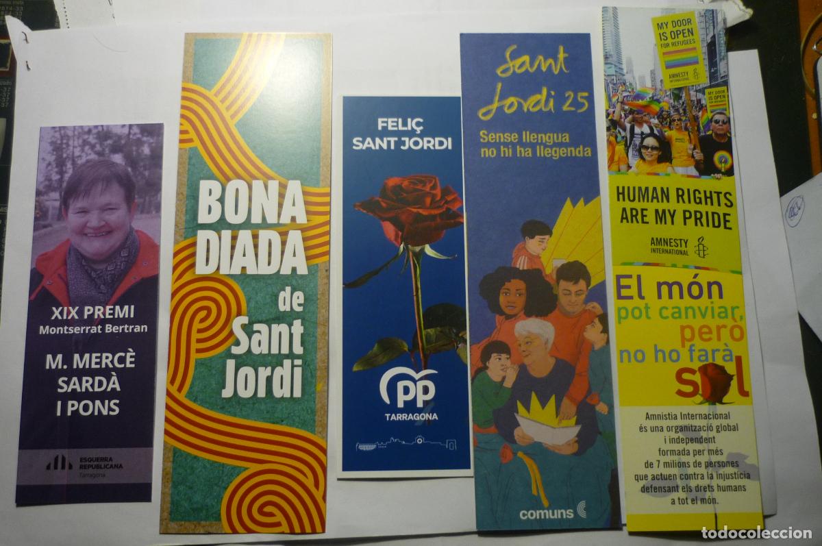 Coleccionismo marcap&aacute;ginas: LOTE MARCAPAGINAS VARIADS POLITICOS ETC - Foto 1