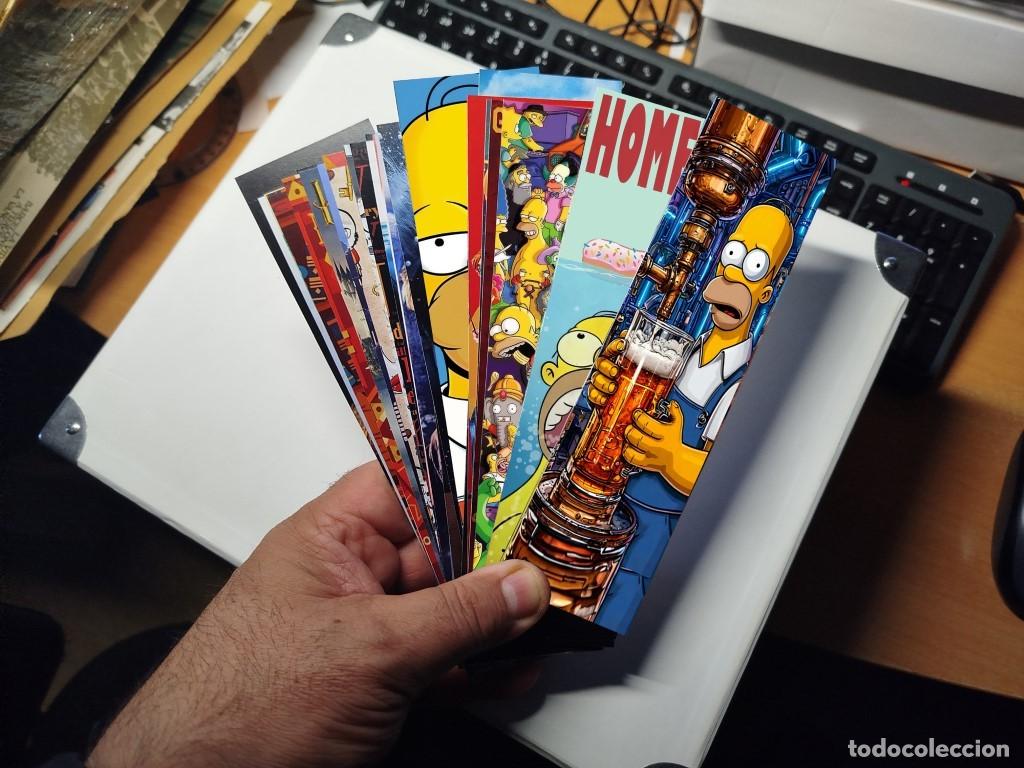 Coleccionismo marcap&aacute;ginas: 100 puntos de libro de los simpsons - Foto 1