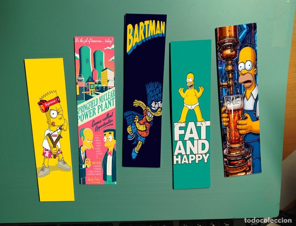 Coleccionismo marcap&aacute;ginas: 100 puntos de libro de los simpsons - Foto 3