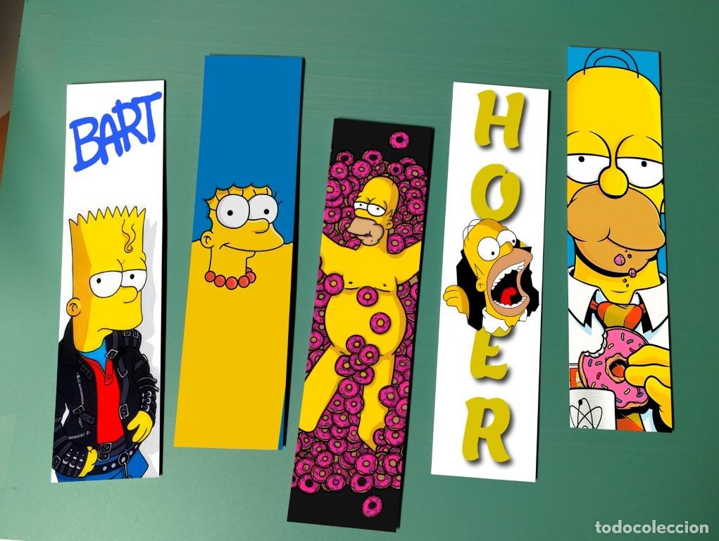 Coleccionismo marcap&aacute;ginas: 100 puntos de libro de los simpsons - Foto 4