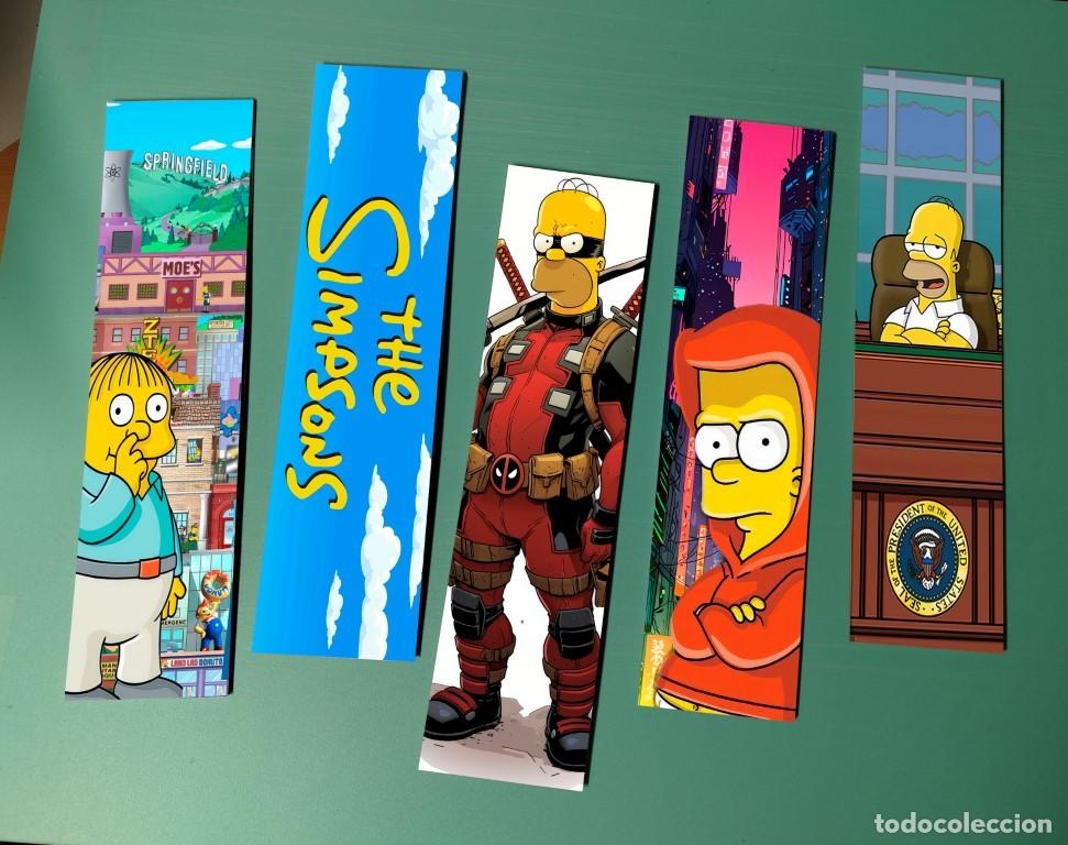 Coleccionismo marcap&aacute;ginas: 100 puntos de libro de los simpsons - Foto 5