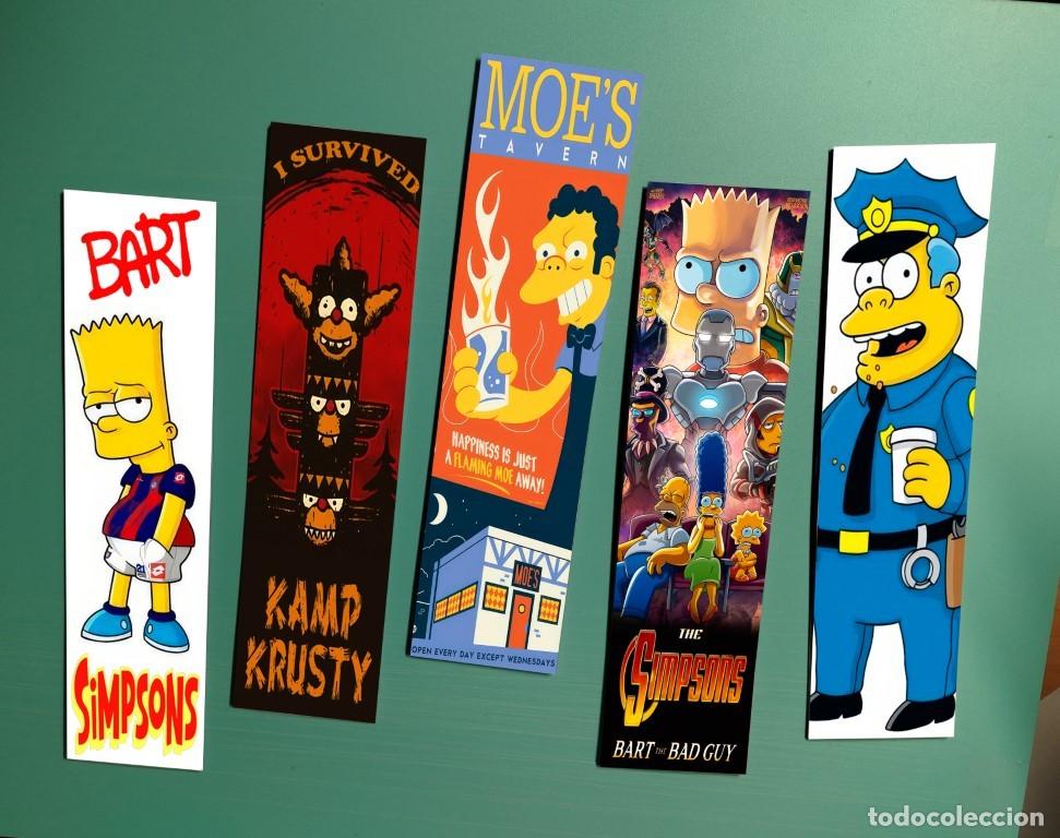 Coleccionismo marcap&aacute;ginas: 100 puntos de libro de los simpsons - Foto 6