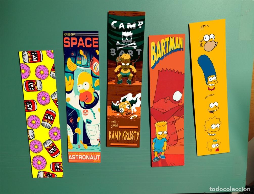 Coleccionismo marcap&aacute;ginas: 100 puntos de libro de los simpsons - Foto 8