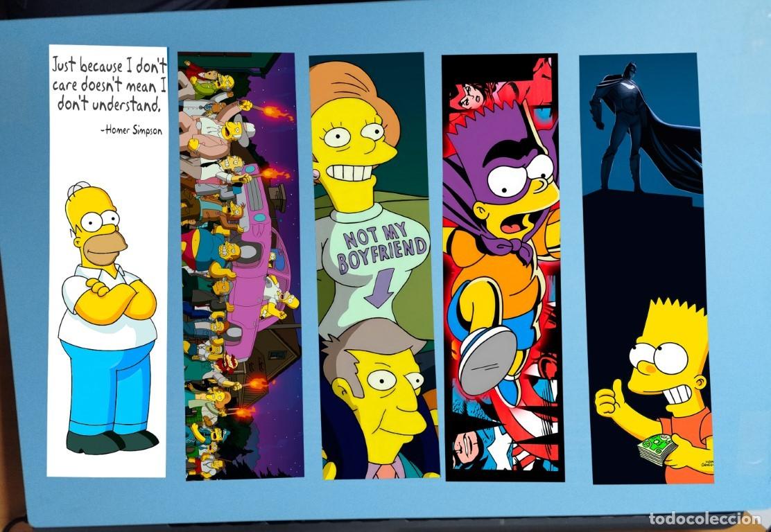 Coleccionismo marcap&aacute;ginas: 100 puntos de libro de los simpsons - Foto 13