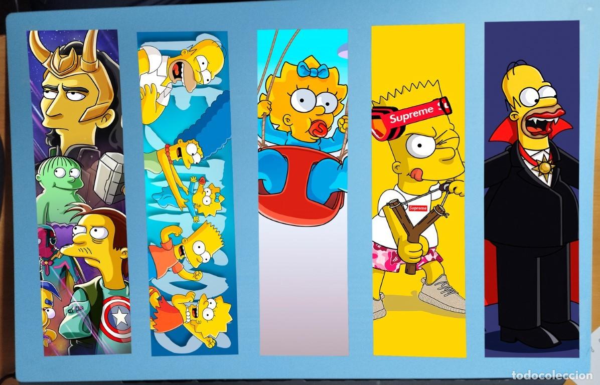 Coleccionismo marcap&aacute;ginas: 100 puntos de libro de los simpsons - Foto 15