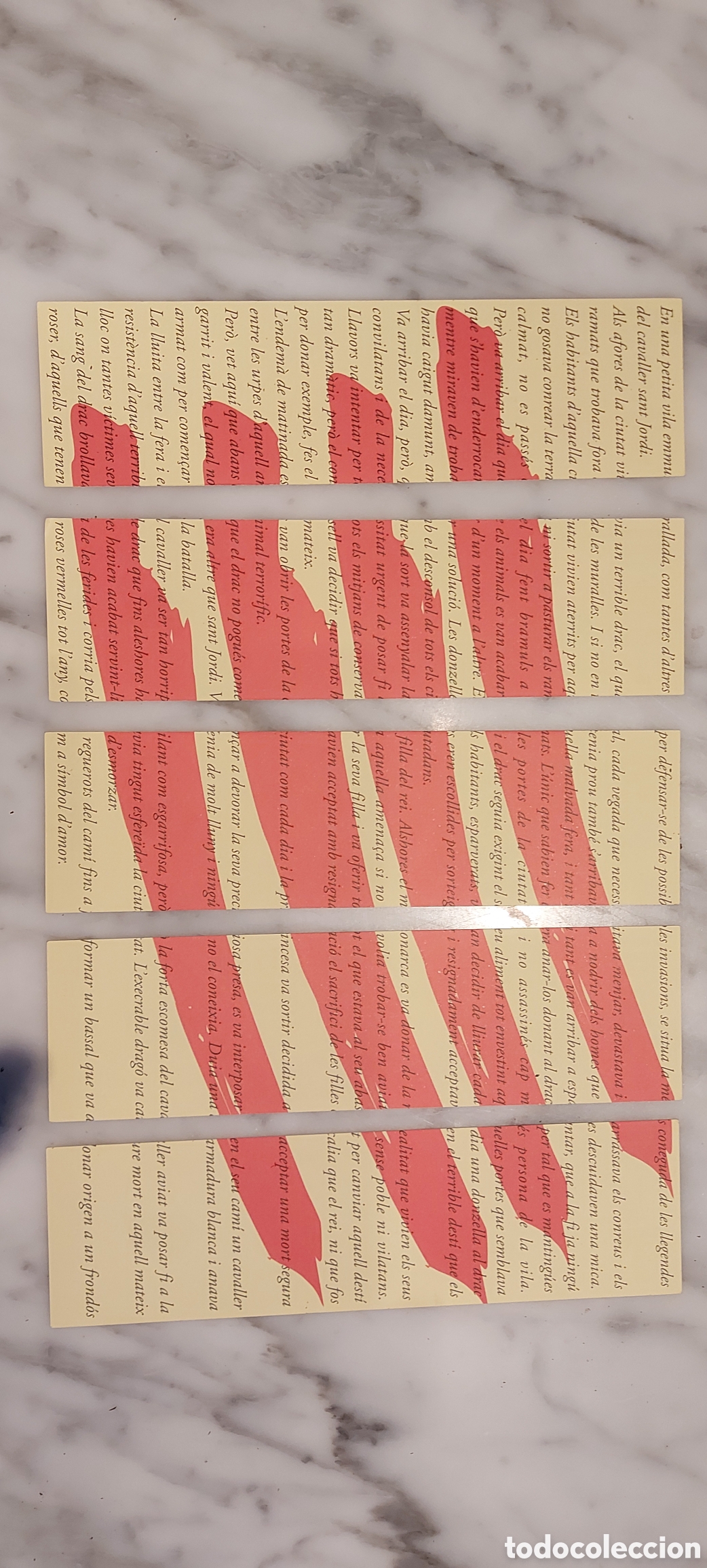 Collectables Bookmark: COLECCION 5 MARCAPAGINAS