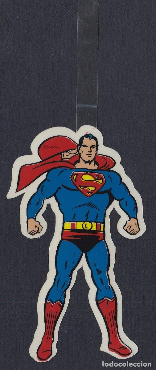 Sammeln von Lesezeichen: Antiguo marcapaginas de plastico de Superman