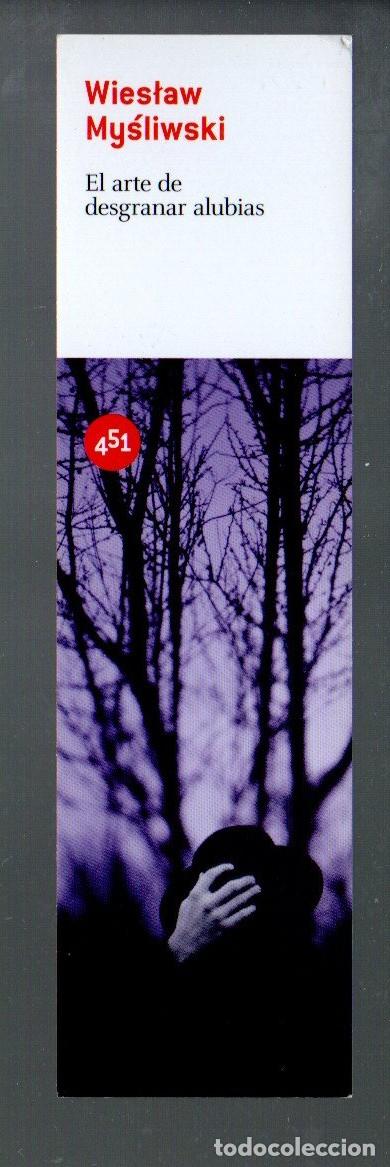 Coleccionismo Marcap&aacute;ginas: MARCAPAGINAS, EL ARTE DE DESGRANAR ALUBIAS. WIESTAW MYSLIWSKI. 451