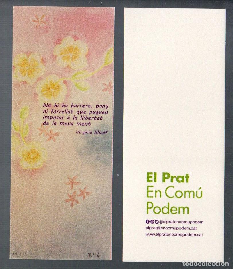Coleccionismo marcap&aacute;ginas: MARCAPAGINAS, EL PRAT EN COM&Uacute; PODEM. - Foto 1