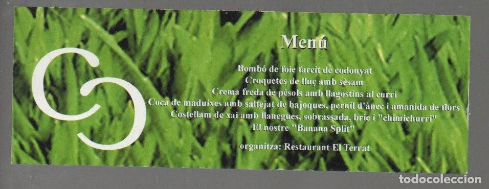 Coleccionismo marcap&aacute;ginas: MARCAPAGINAS, ENLLA&Ccedil; NUPCIAL DEL 2006 - MEN&Uacute;. - Foto 2