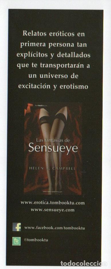Coleccionismo Marcap&aacute;ginas: MARCAPAGINAS, LAS FANTASIAS DE SENSUEYE. HELEN A. CAMPBELL. TOMBOOKTU.