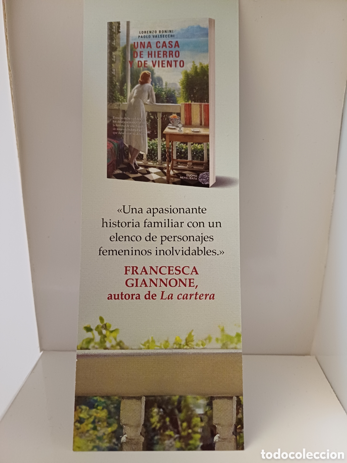 Coleccionismo marcap&aacute;ginas: Marcap&aacute;ginas Una casa de Hierro y de Viento - Foto 2
