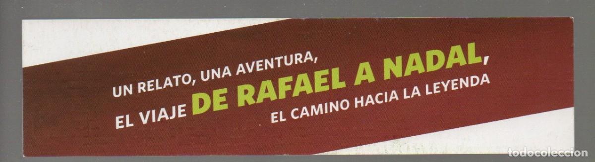 Coleccionismo Marcap&aacute;ginas: MARCAPAGINAS, DE RAFAEL A NADAL. CORNER.