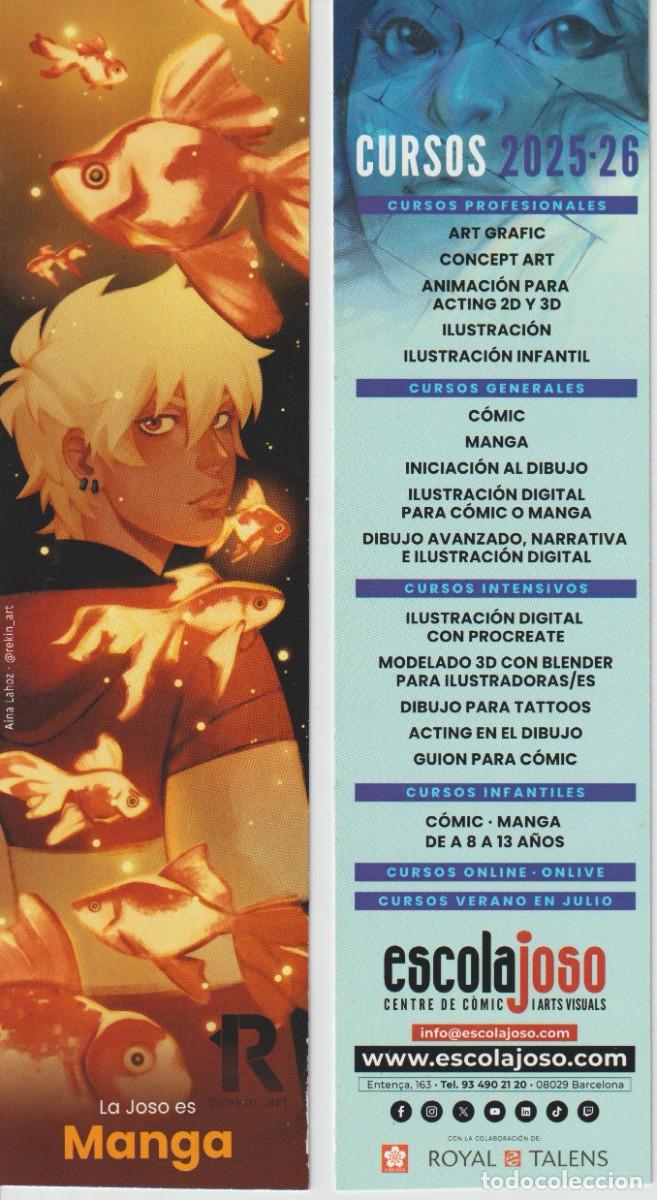 Collectionnisme Marque-pages: MARCAPAGINAS PUNT DE LLIBRE - COMIC MANGA - ESCOLAJOSO