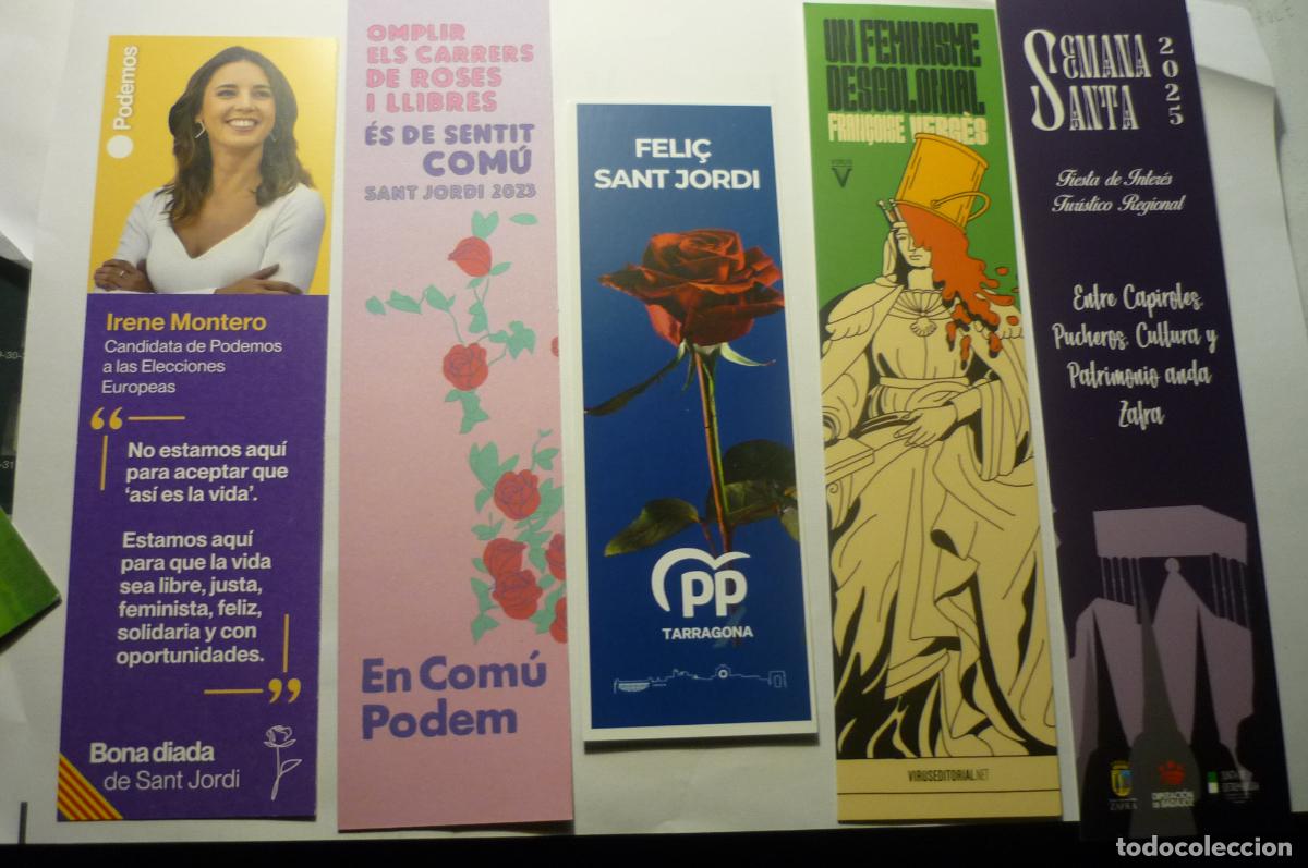 Collectionnisme Marque-pages: LOTE MARCAPAGINAS VARIADOS