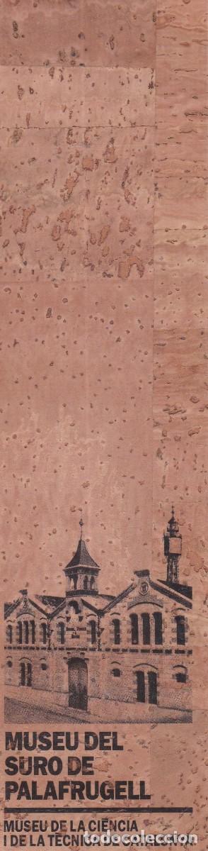 Coleccionismo marcap&aacute;ginas: Macapaginas de Corcho Museo del suro de Palaufrugell - Foto 1