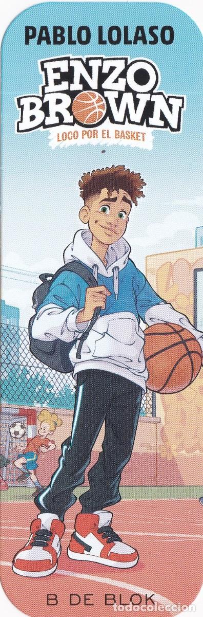 Sammeln von Lesezeichen: Marcapaginas editorial BDE BLOK Enzo Brown