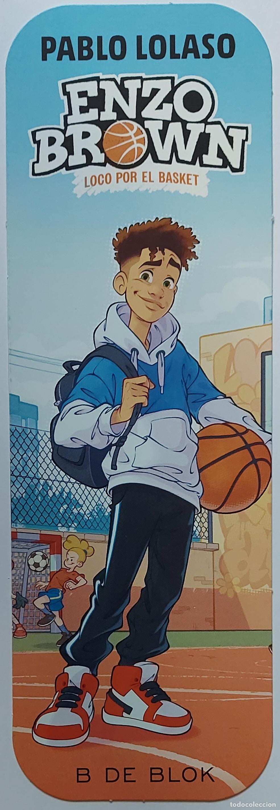 Sammeln von Lesezeichen: MARCAPAGINAS - B DE BLOK - ENZO BROWN - LOCO POR EL BASKET