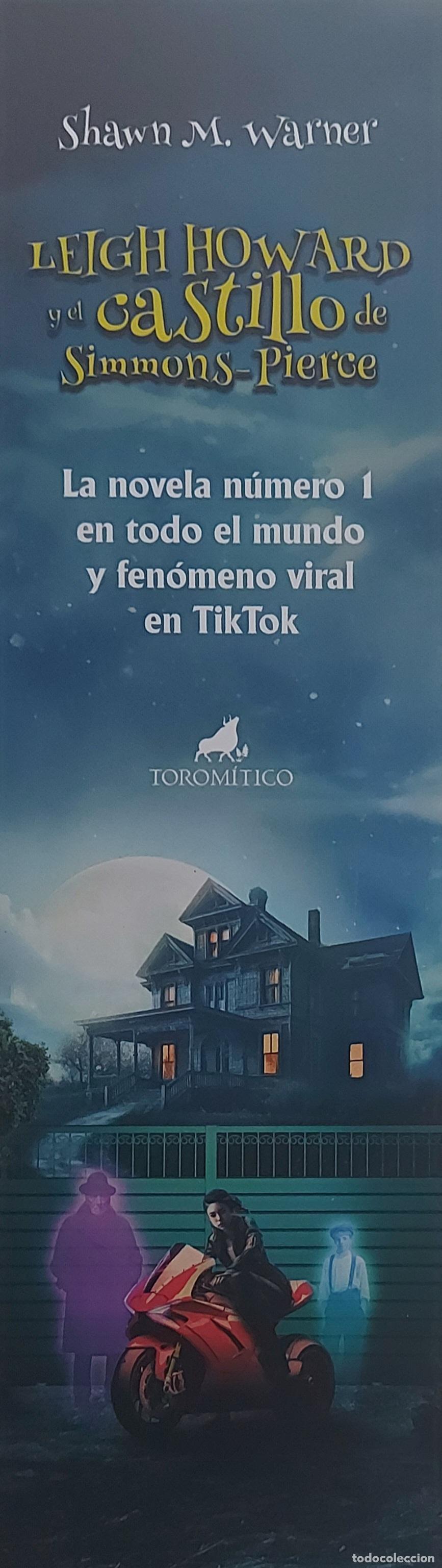 Collectables Bookmark: MARCAPAGINAS - TORO MITICO - LEIGH HOWARD Y EL CASTILLO DE SIMMONS - PIERCE