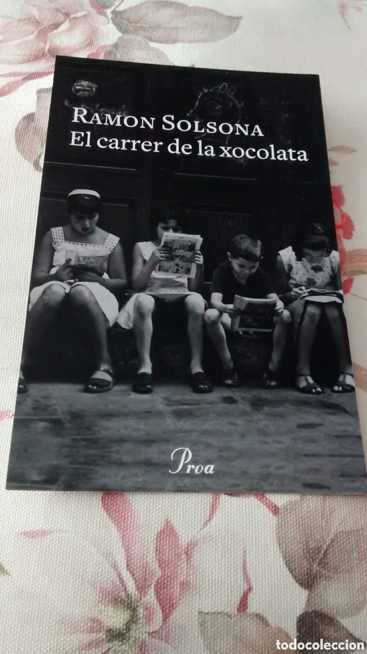 Coleccionismo marcap&aacute;ginas: MARCAPAGINAS-SIMIL POSTAL-EL CARRER DE LA XOCOLATA-RAMON SOLSONA-PROA - Foto 1