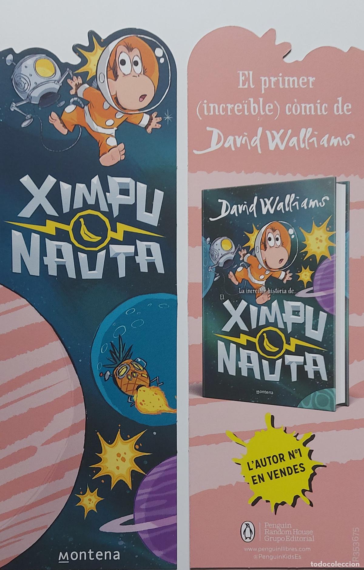 Collectables Bookmark: MARCAPAGINAS - MONTENA - XIMPU NAUTA - DAVID WALLIAMS