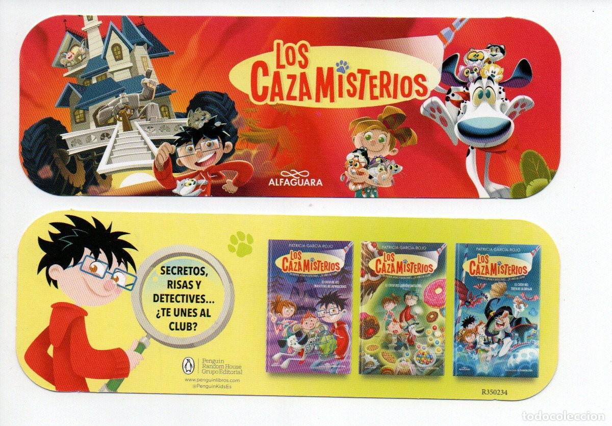 Collectables Bookmark: MARCAPAGINAS, LOS CAZA MISTERIOS. ALFAGUARA.