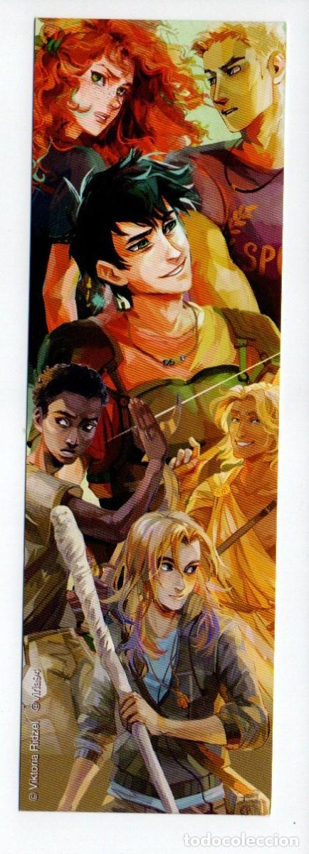 Collectables Bookmark: MARCAPAGINAS, LA ULTIMA DESCENDIENTE. RICK RIORDAN. MONTENA.