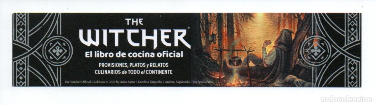 Collectionnisme Marque-pages: MARCAPAGINAS, THE WITCHER, EL LIBRO DE COCINA OFICIAL. MINOTAURO.
