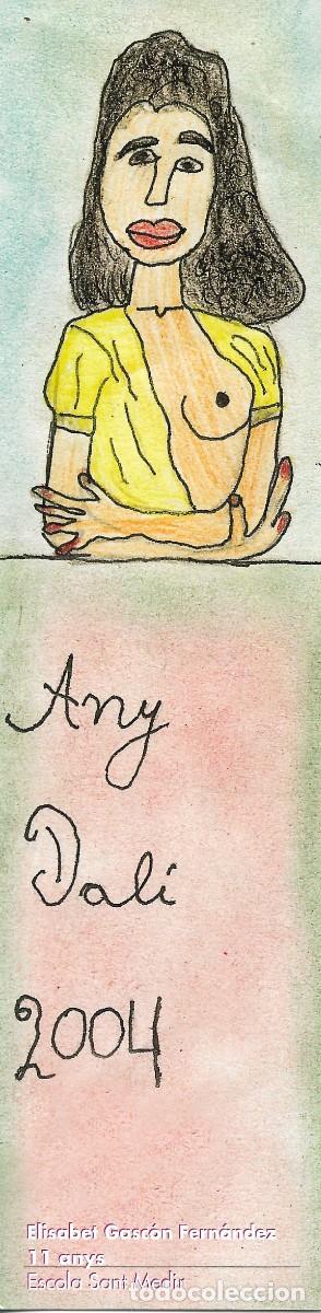 Coleccionismo Marcap&aacute;ginas: PUNTO DE LIBRO PARA LA SALA MARTI I POL DEDICADO A DALI