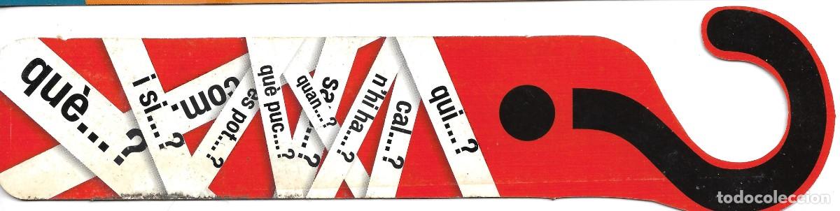 Coleccionismo Marcap&aacute;ginas: PUNTO DE LIBRO DEDICADO AL SERVICIO DE CONSULTA LOE