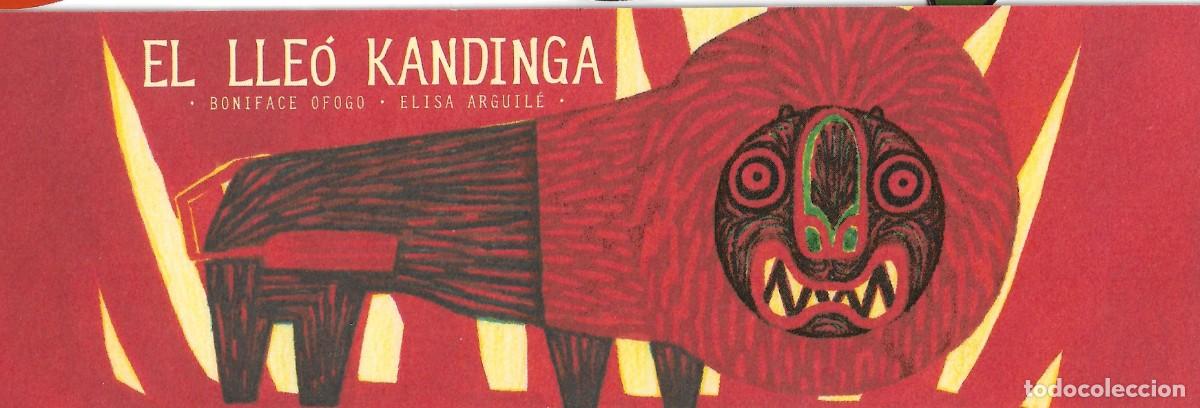 Coleccionismo Marcap&aacute;ginas: PUNTO DE LIBRO DEDICADO AL LIBRO INFANTIL EL LLE&Oacute; KANDINGA