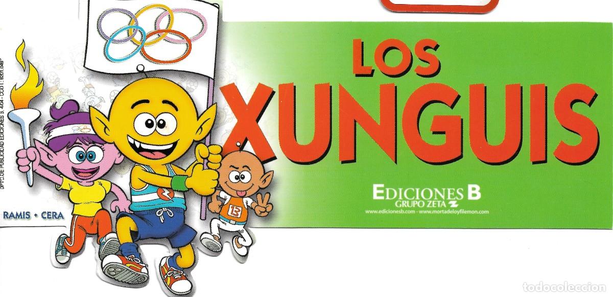 Coleccionismo marcap&aacute;ginas: PUNTO DE LIBRO DEDICADO A LOS XUNGUIS DE EDICIONES B - Foto 1