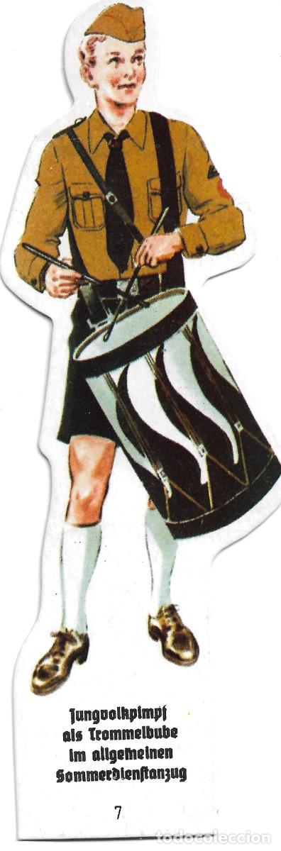 Coleccionismo Marcap&aacute;ginas: PUNTO DE LIBRO DEDICADO A SOLDADO JUVENTUDES HITLERIANAS