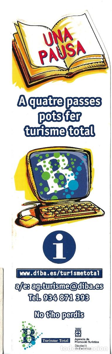 Coleccionismo Marcap&aacute;ginas: PUNTO DE LIBRO DEDICADO A PROMOCIONAR EL TURISMO