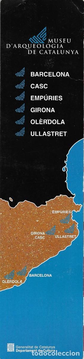 Coleccionismo Marcap&aacute;ginas: PUNTO DE LIBRO DEL MUSEO NACIONAL DE ARQUOLOGIA DE TARRAGONA