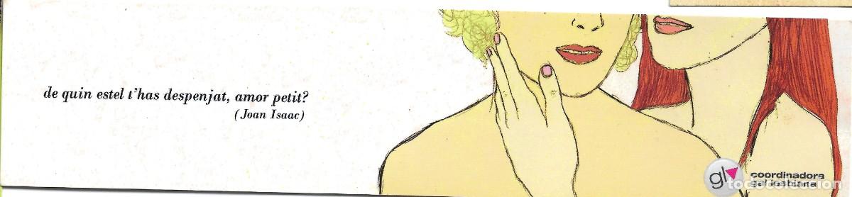 Coleccionismo Marcap&aacute;ginas: PUNTO DE LIBRO DE LA COORDINADORA GAY LESBIANAS