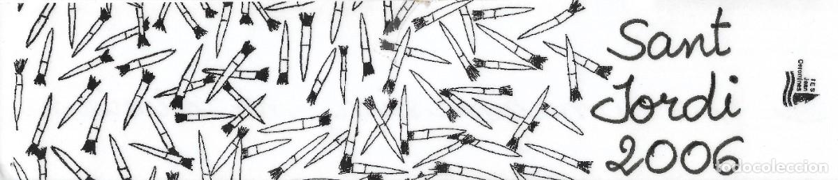 Collectables Bookmark: PUNTO DE LIBRO DEL INSTITUTO JOAN COROMINES DE PINEDA DE MAR