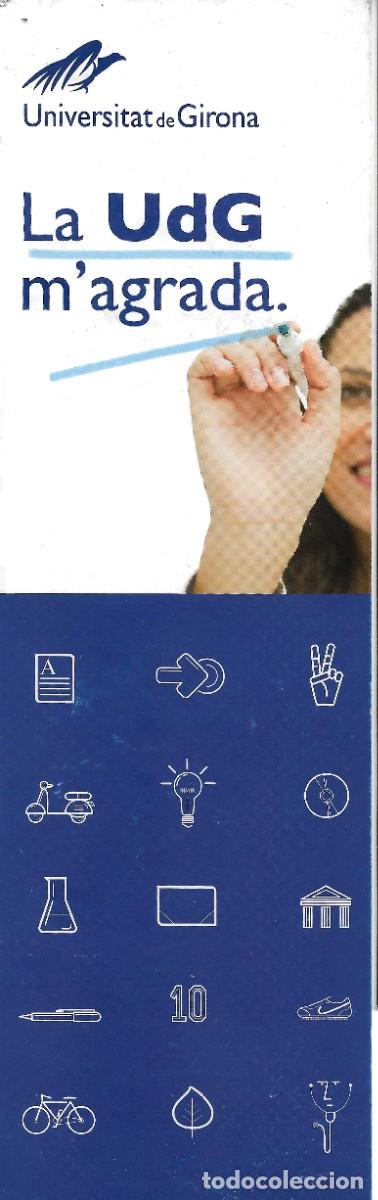 Coleccionismo Marcap&aacute;ginas: PUNTO DE LIBRO PARA PROMOCIONAR LA UNIVERSIDAD DE GIRONA