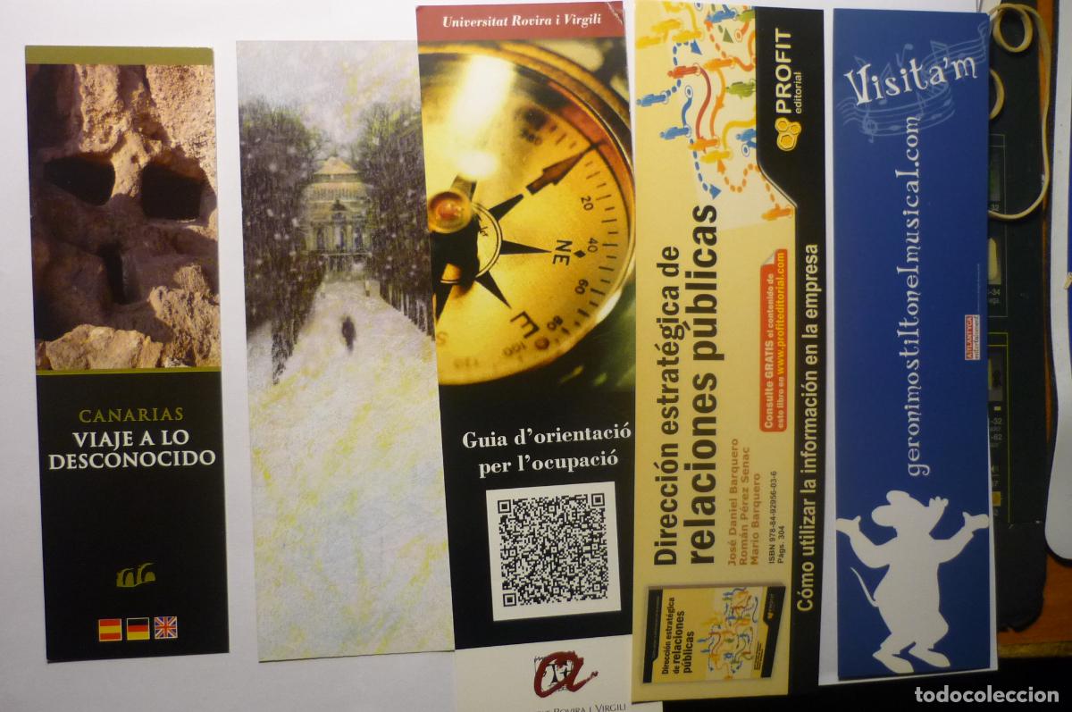 Coleccionismo Marcap&aacute;ginas: lote marcapaginas variadas