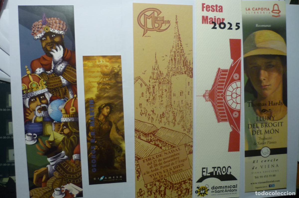 Coleccionismo Marcap&aacute;ginas: lote marcapaginas variado