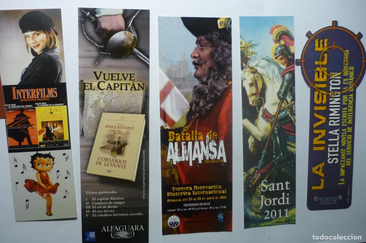 Coleccionismo Marcap&aacute;ginas: lote marcapaginas diferentes