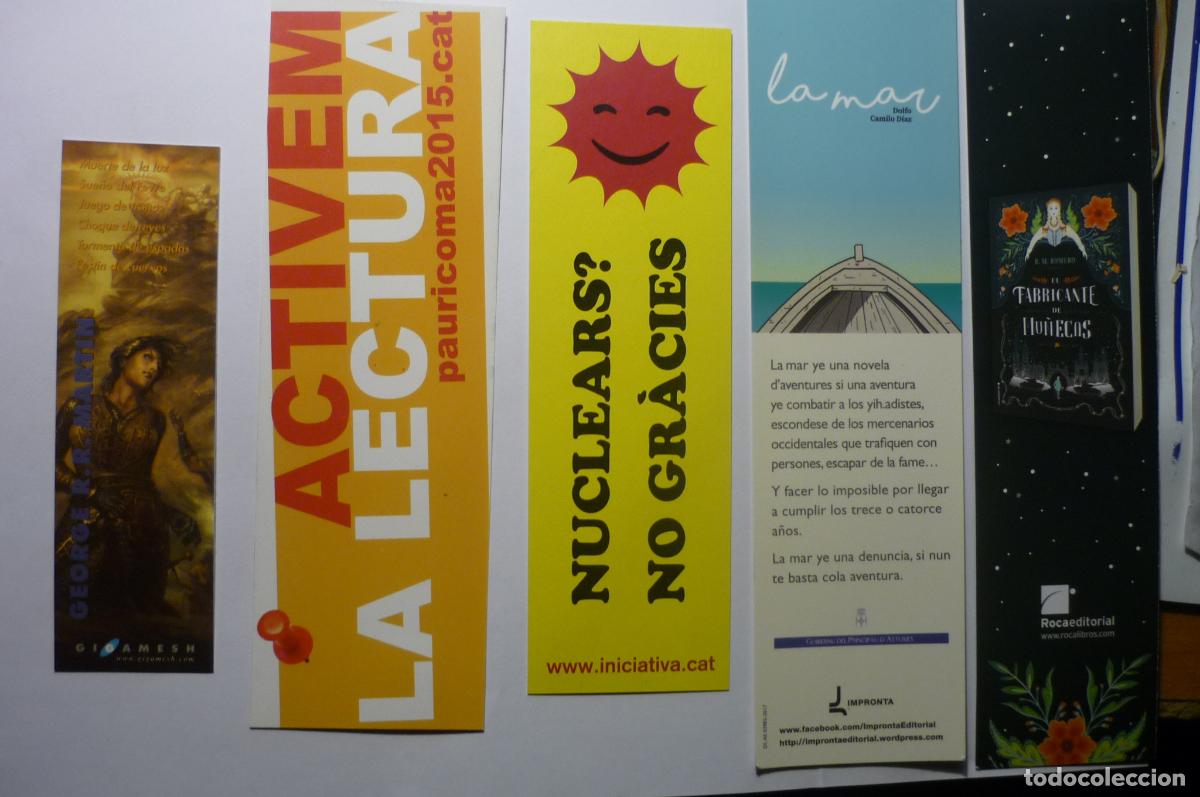 Coleccionismo Marcap&aacute;ginas: lote variado marcapaginas