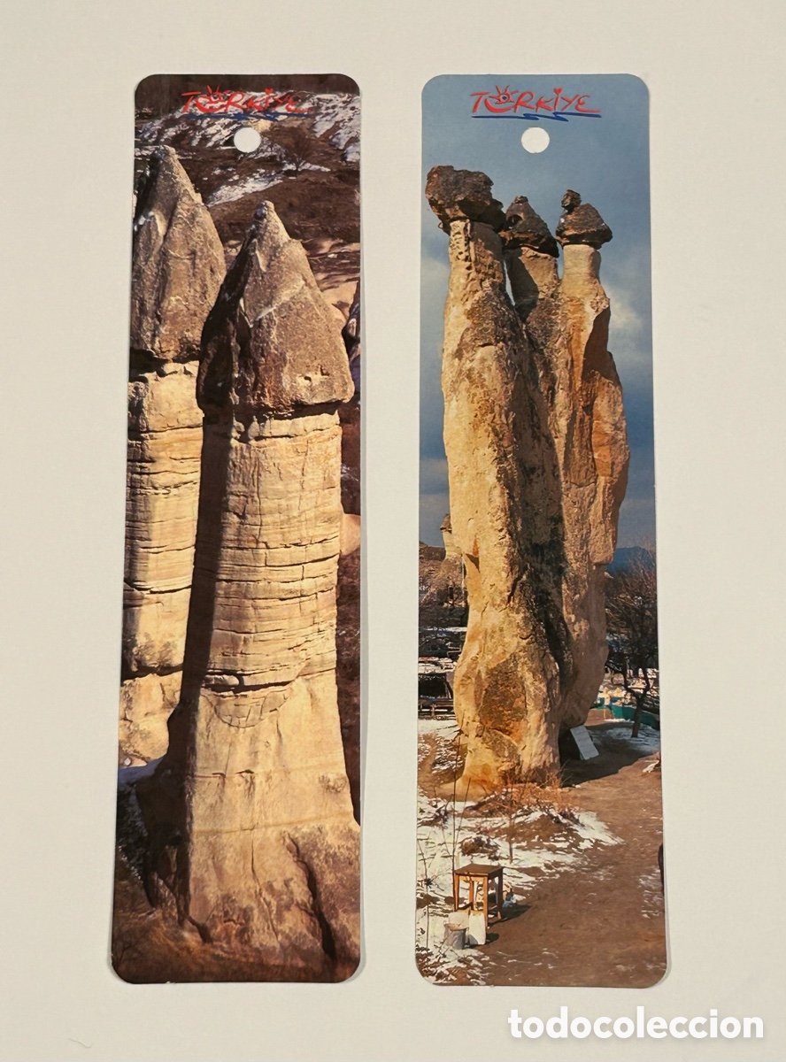 Collectables Bookmark: LOTE 2 MARCAP&Aacute;GINAS. TURQU&Iacute;A. TURISMO
