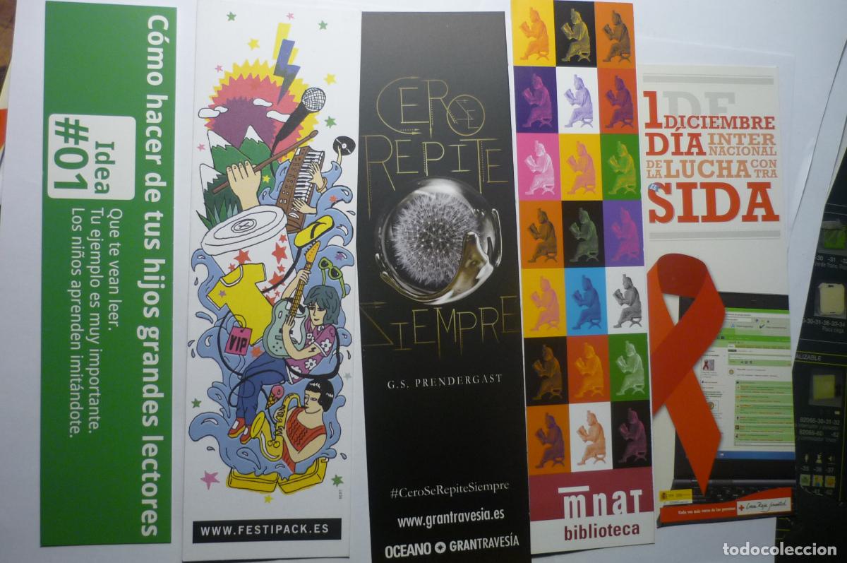 Coleccionismo Marcap&aacute;ginas: lote marcapaginas variadas