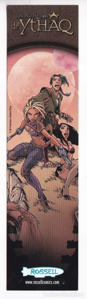 Coleccionismo Marcap&aacute;ginas: Marcapaginas editorial Rossell Comic los n&aacute;ufragos de YTHAQ foto por los lados