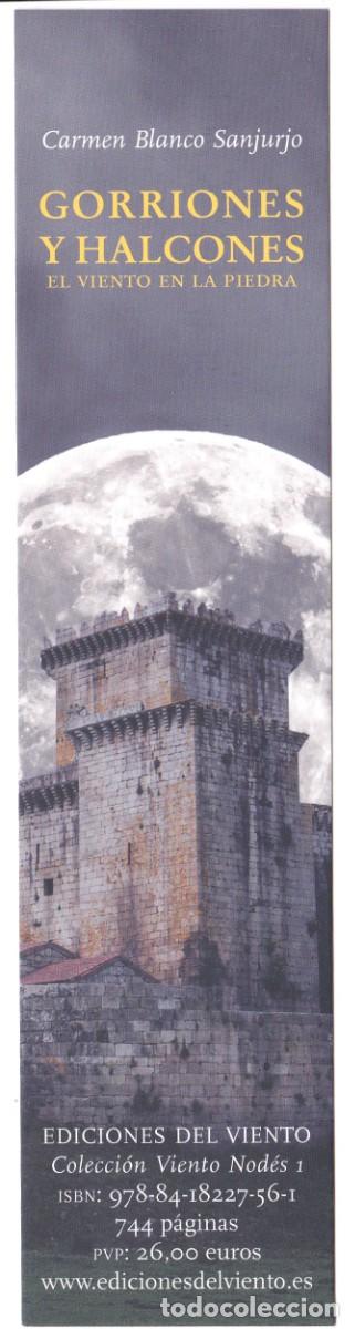 Sammeln von Lesezeichen: Marcapaginas ediciones delo Viento Gorriones y Halcones el viento en la tierra