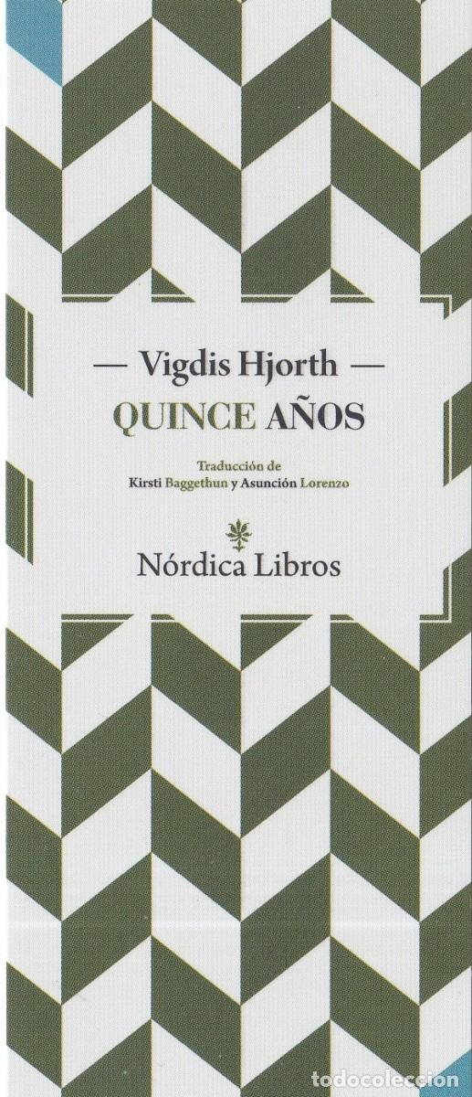 Sammeln von Lesezeichen: Marcapaginas editorial Nordica Quince a&ntilde;os