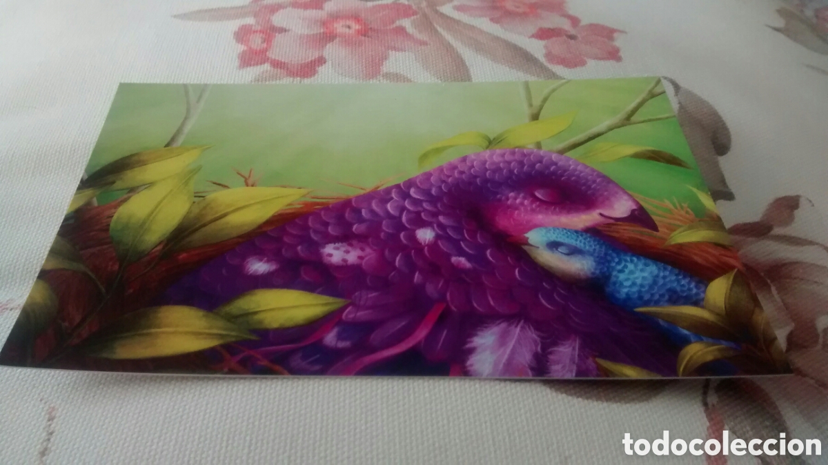 Coleccionismo Marcap&aacute;ginas: MARCAPAGINAS-POSTAL VUELA ALTO-MARINA MARROQUI ESCLAPEZ-DESTINO